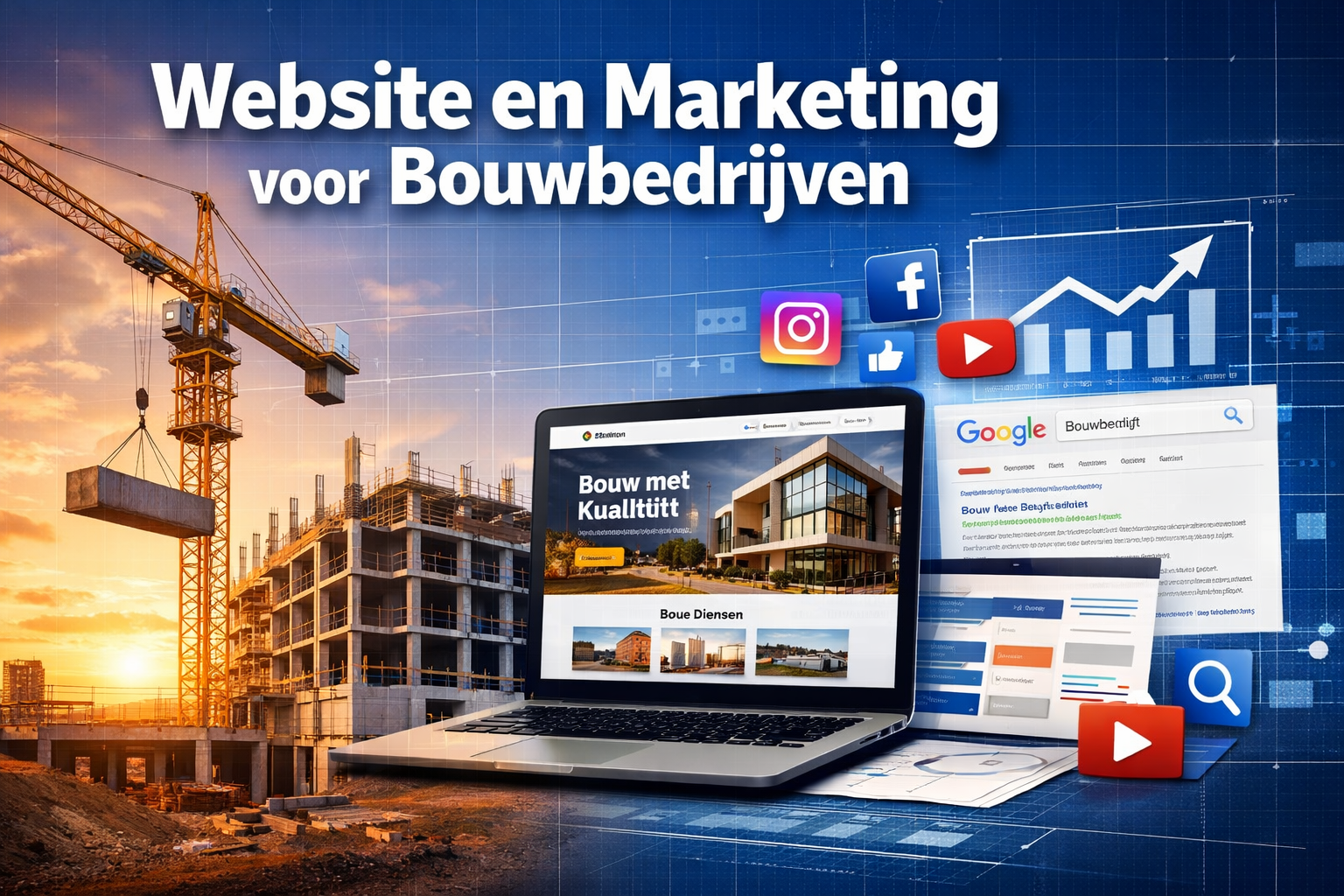 Website en Marketing voor Bouwbedrijven: De Complete Gids voor Meer Klanten in 2026